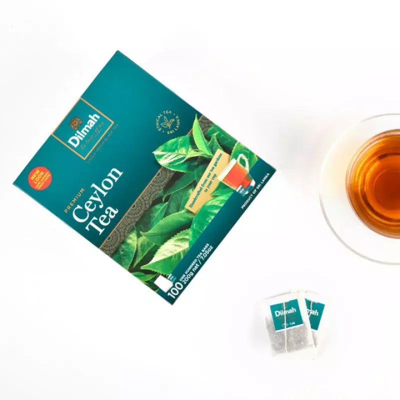 100 Tea Bags Dilmah Premium Quality Ceylon Tea Bags