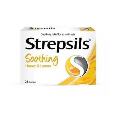 Strepsils Sore Throat Relief Lozenges 24s, Free Shipping World Wide